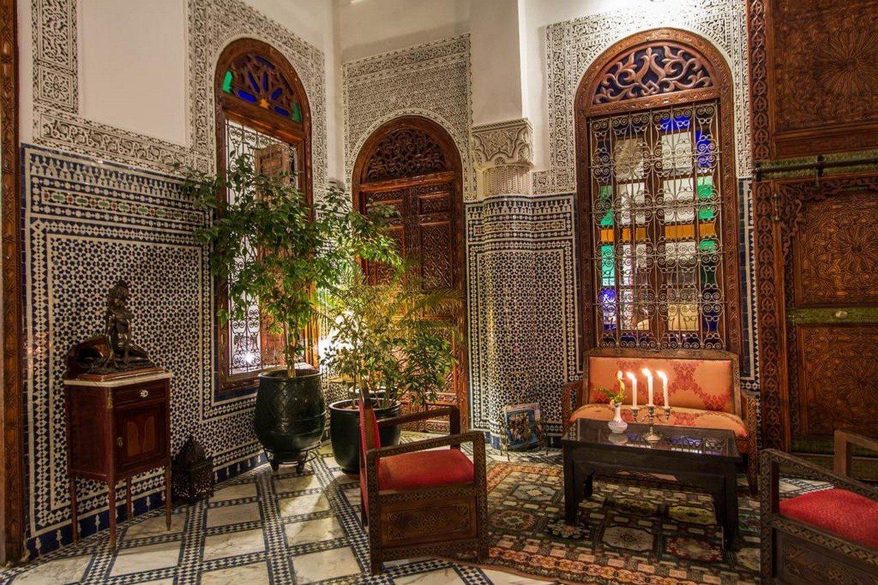 Riad - Dar Al Andalous Fès Exteriör bild