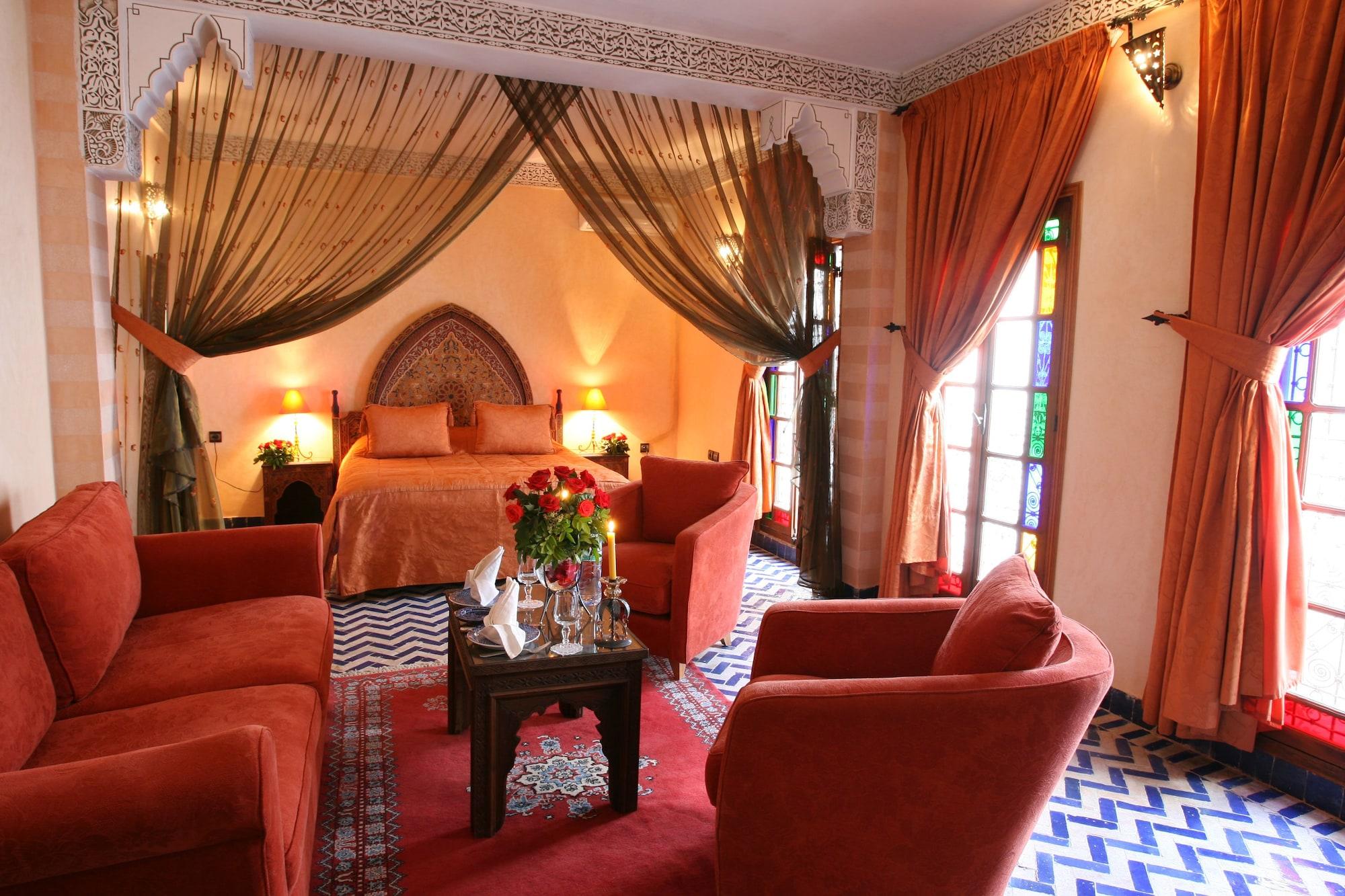 Riad - Dar Al Andalous Fès Exteriör bild