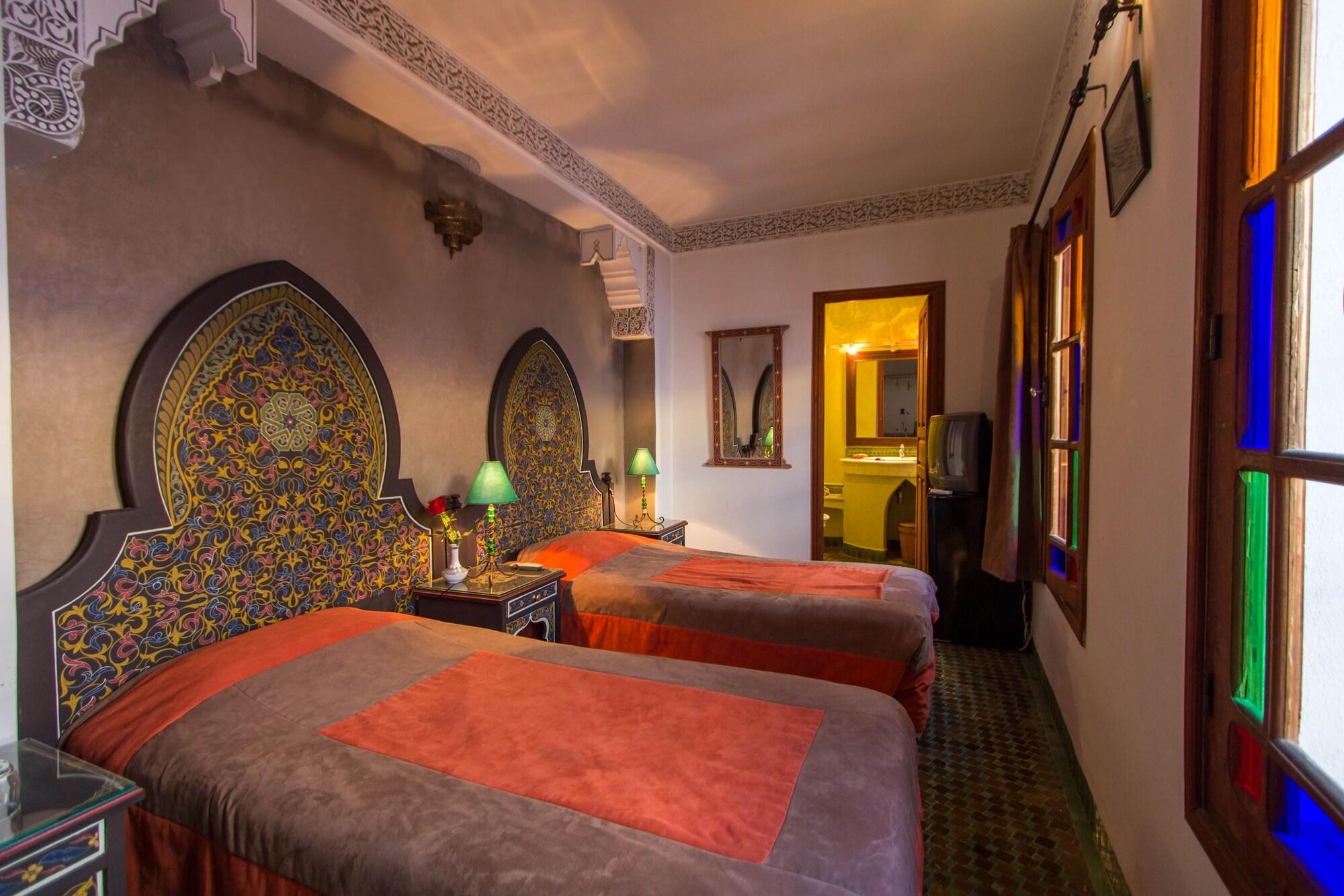 Riad - Dar Al Andalous Fès Exteriör bild