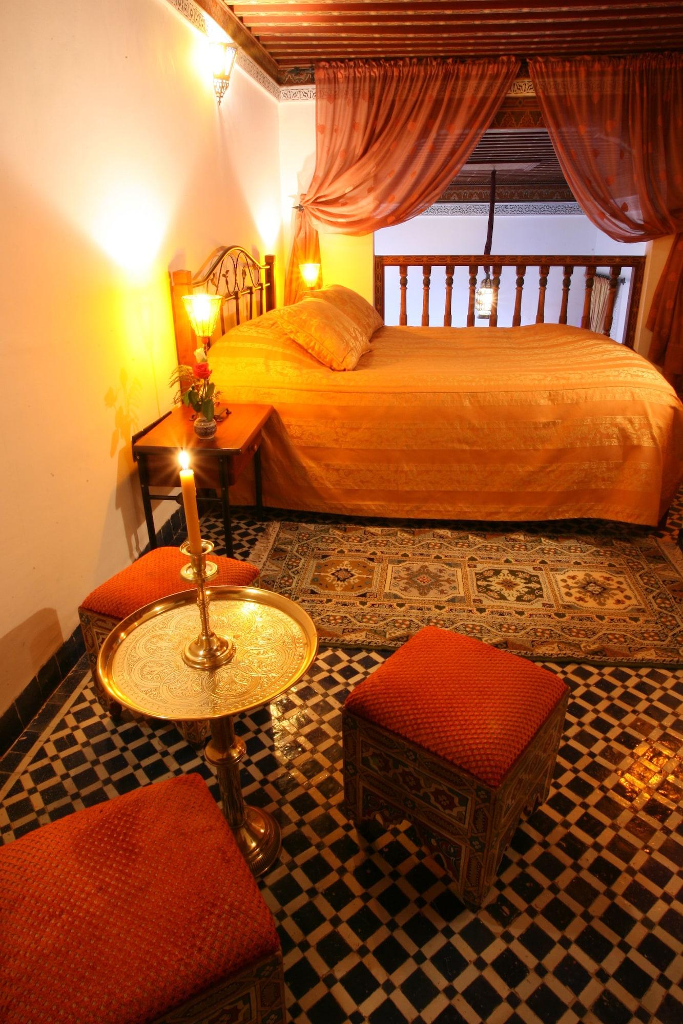 Riad - Dar Al Andalous Fès Exteriör bild