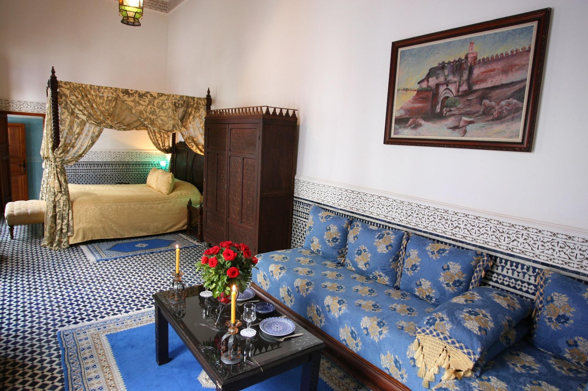 Riad - Dar Al Andalous Fès Exteriör bild