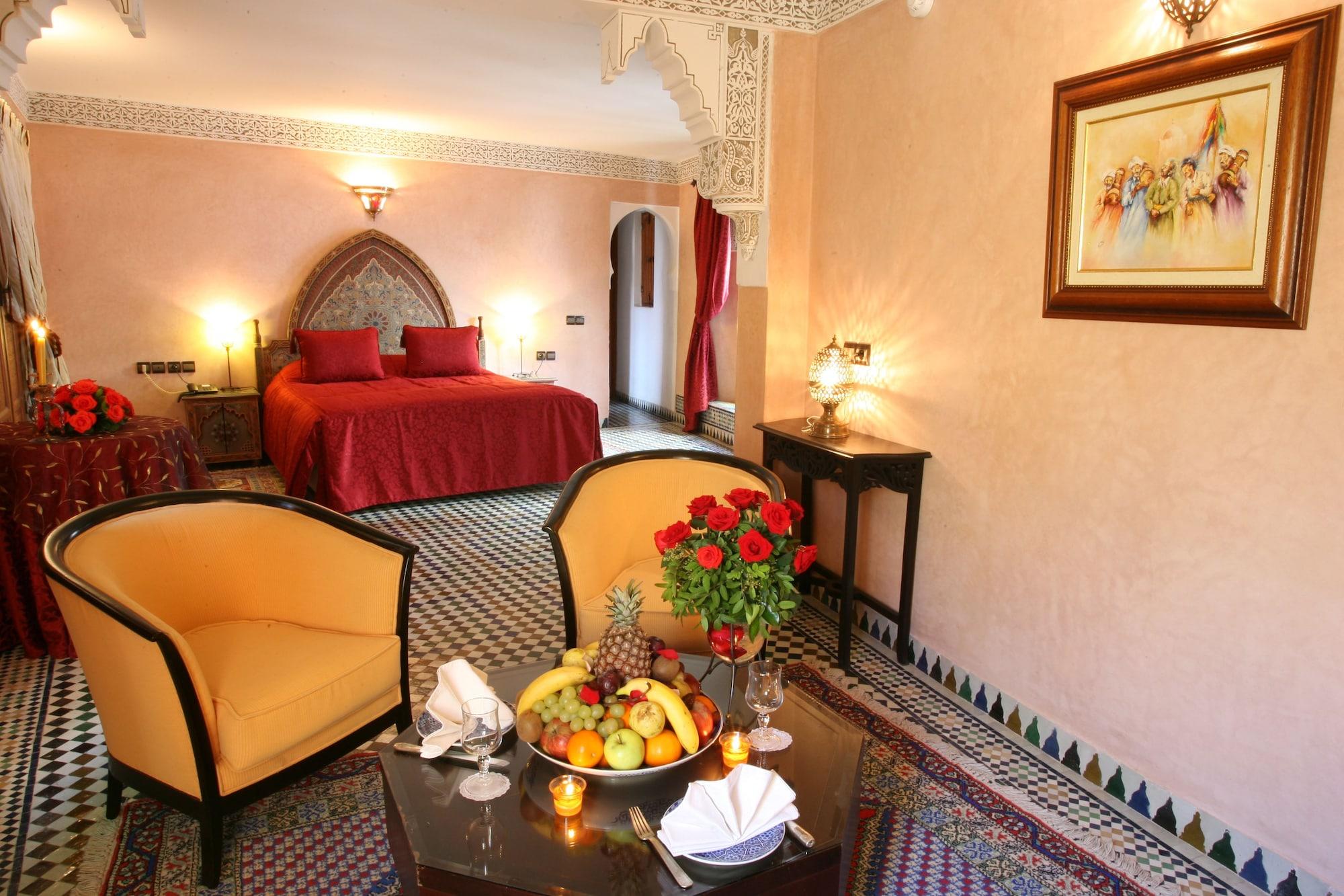 Riad - Dar Al Andalous Fès Exteriör bild