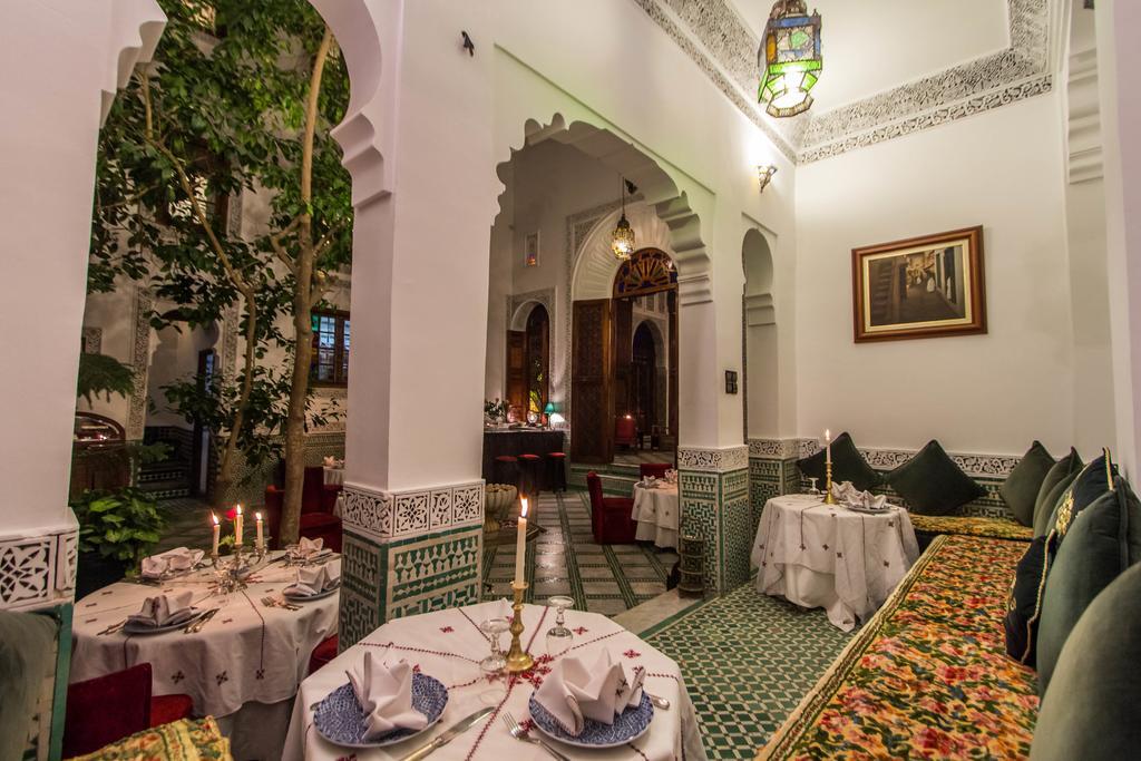 Riad - Dar Al Andalous Fès Exteriör bild