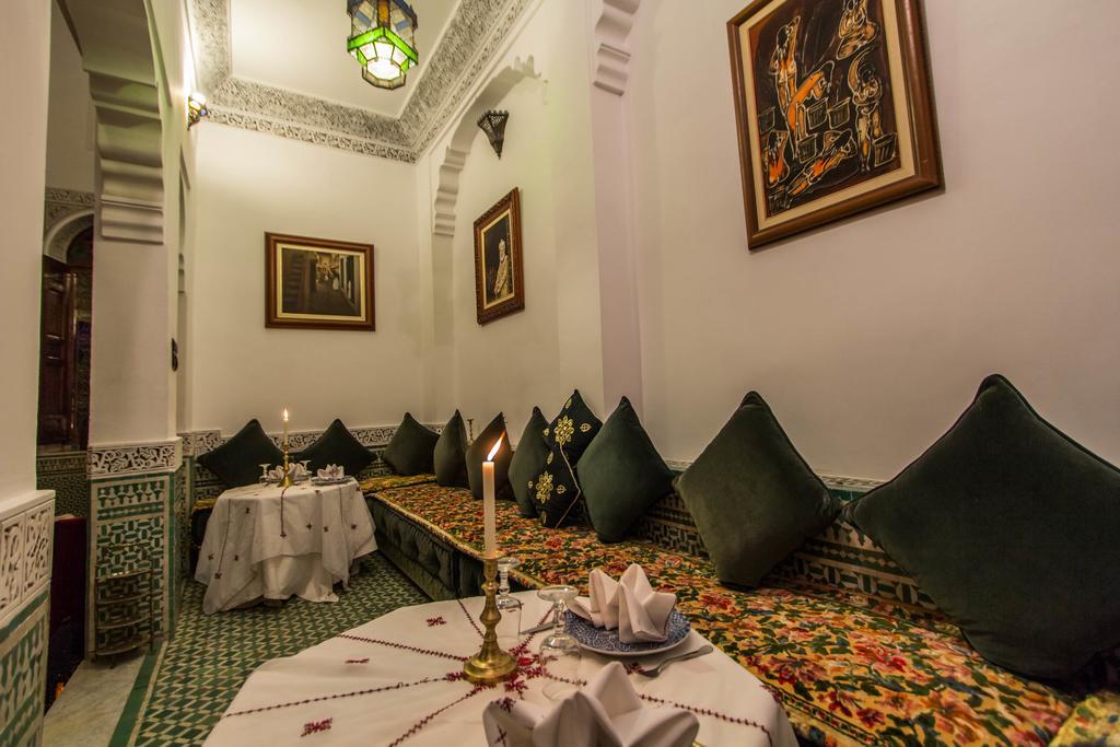 Riad - Dar Al Andalous Fès Exteriör bild