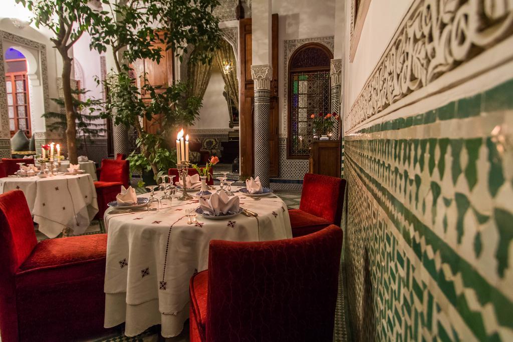 Riad - Dar Al Andalous Fès Exteriör bild