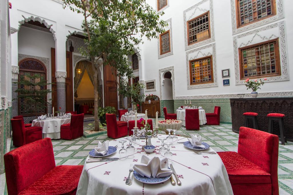Riad - Dar Al Andalous Fès Exteriör bild