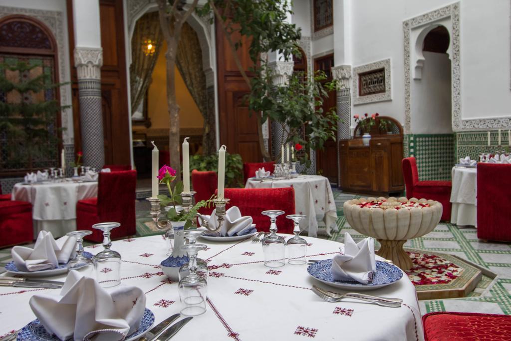 Riad - Dar Al Andalous Fès Exteriör bild