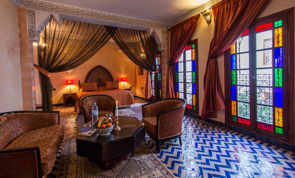 Riad - Dar Al Andalous Fès Exteriör bild