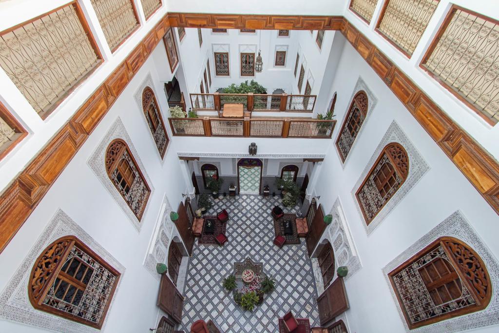 Riad - Dar Al Andalous Fès Exteriör bild