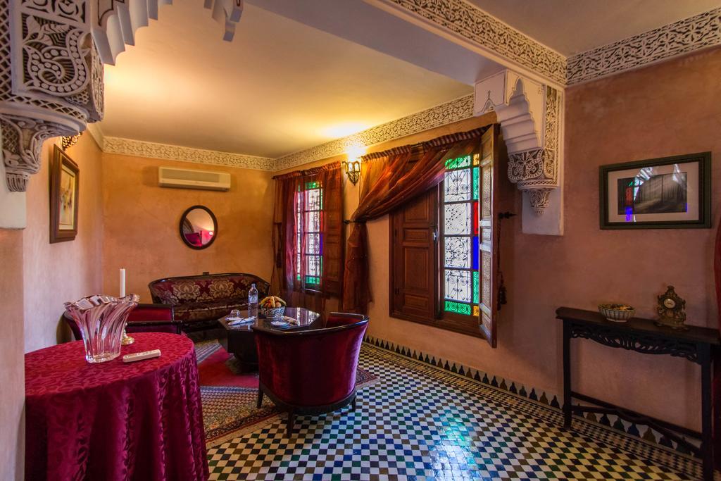 Riad - Dar Al Andalous Fès Exteriör bild