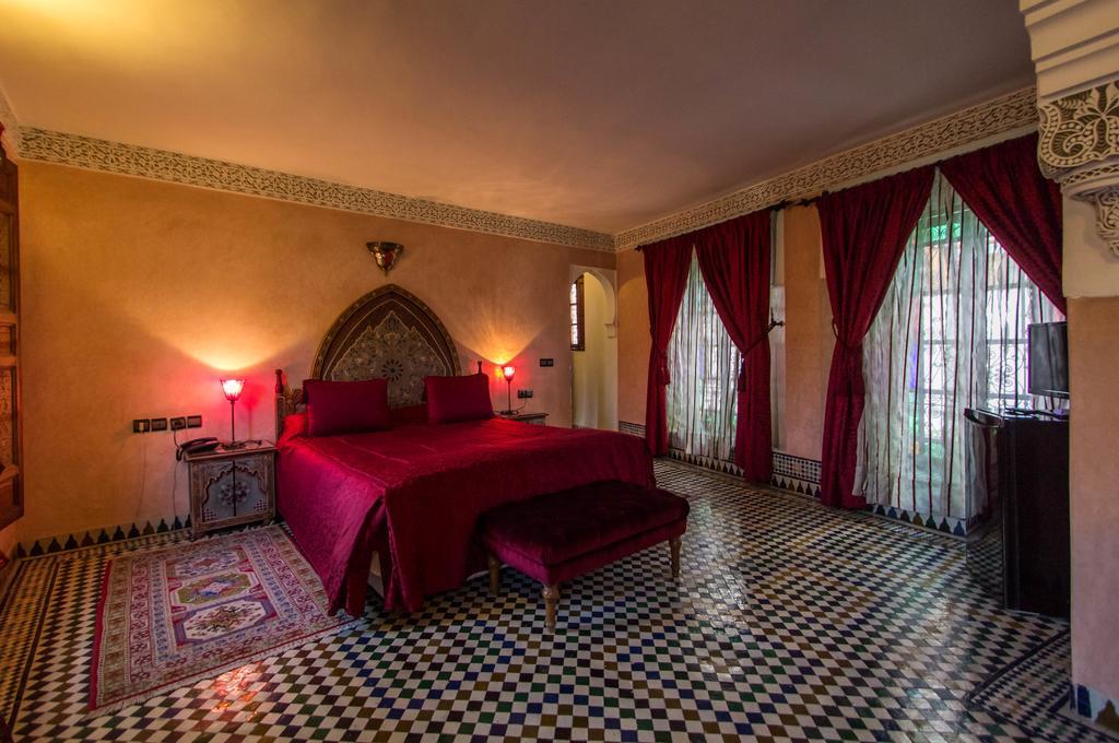 Riad - Dar Al Andalous Fès Exteriör bild