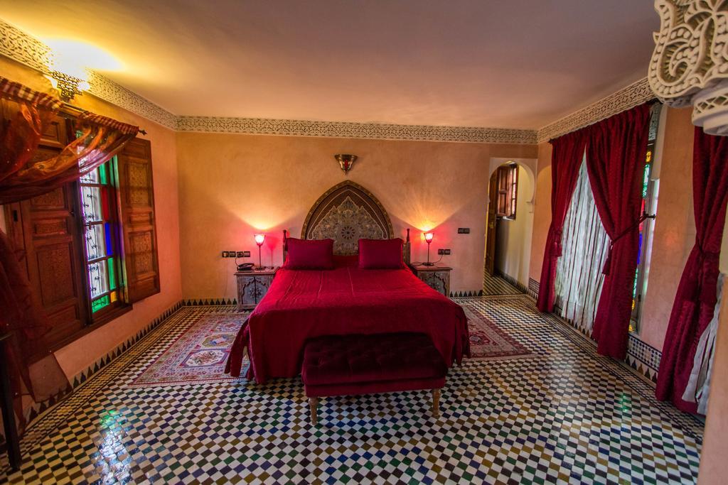 Riad - Dar Al Andalous Fès Exteriör bild