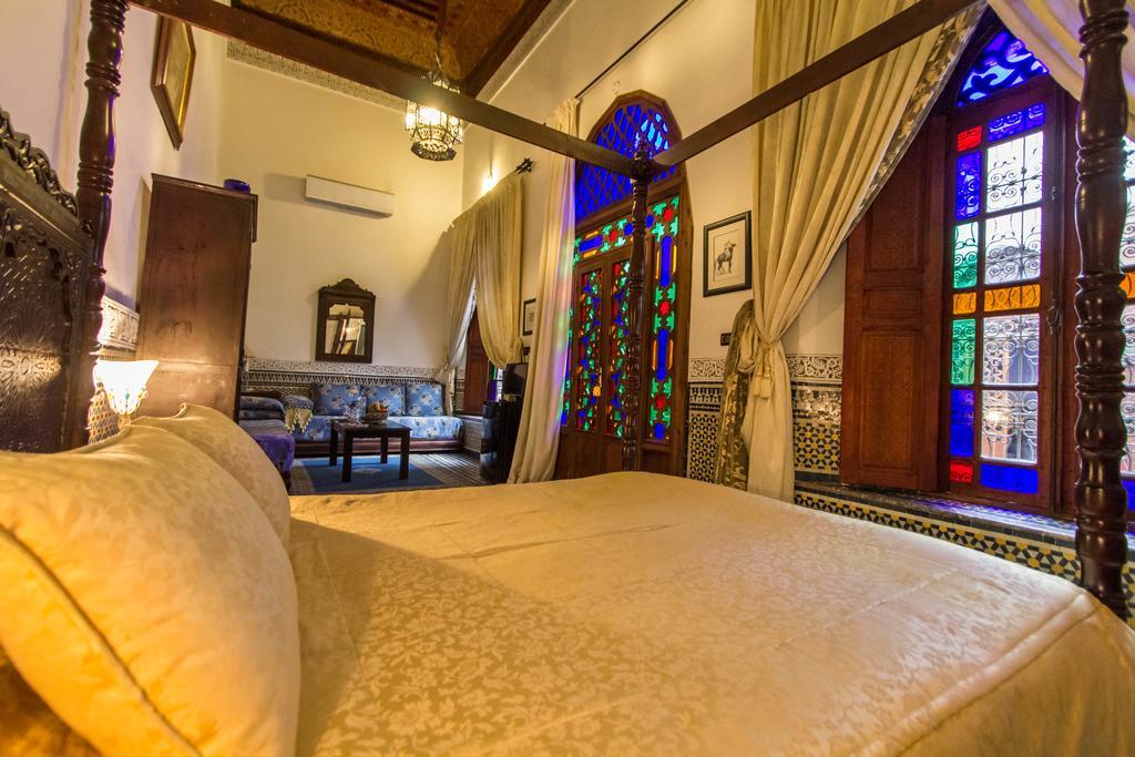 Riad - Dar Al Andalous Fès Exteriör bild