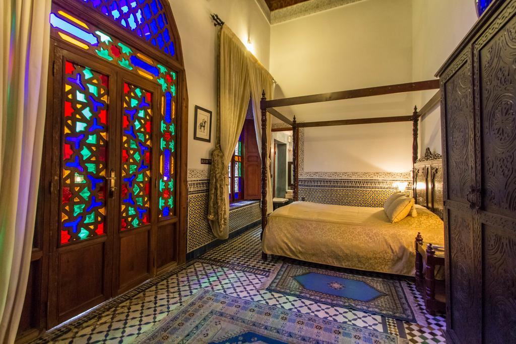 Riad - Dar Al Andalous Fès Exteriör bild