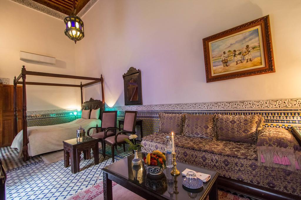Riad - Dar Al Andalous Fès Exteriör bild