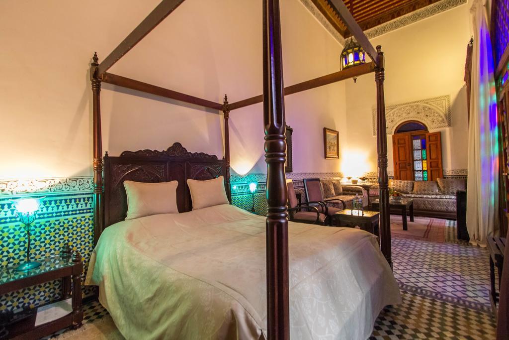 Riad - Dar Al Andalous Fès Exteriör bild