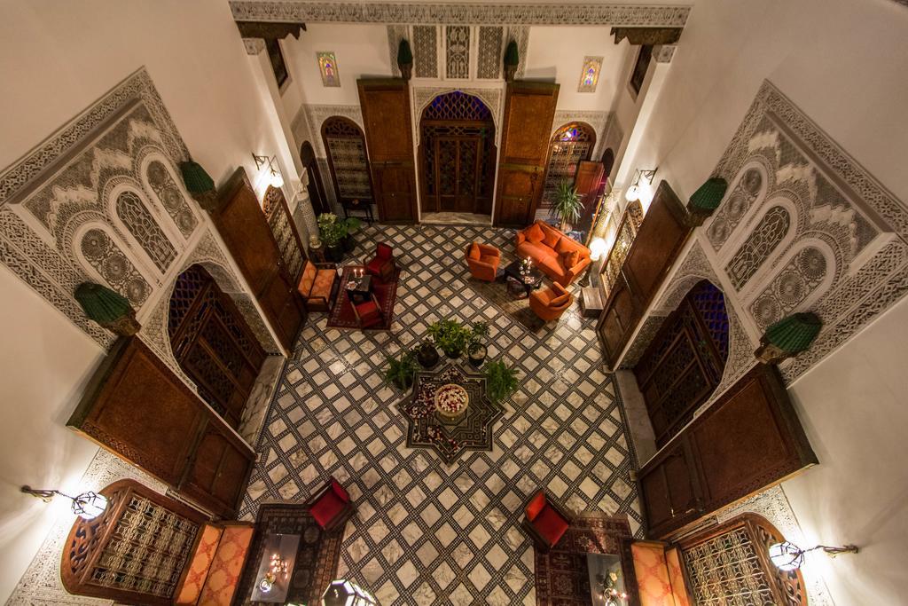 Riad - Dar Al Andalous Fès Exteriör bild