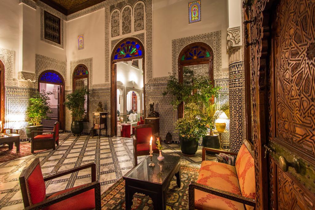 Riad - Dar Al Andalous Fès Exteriör bild