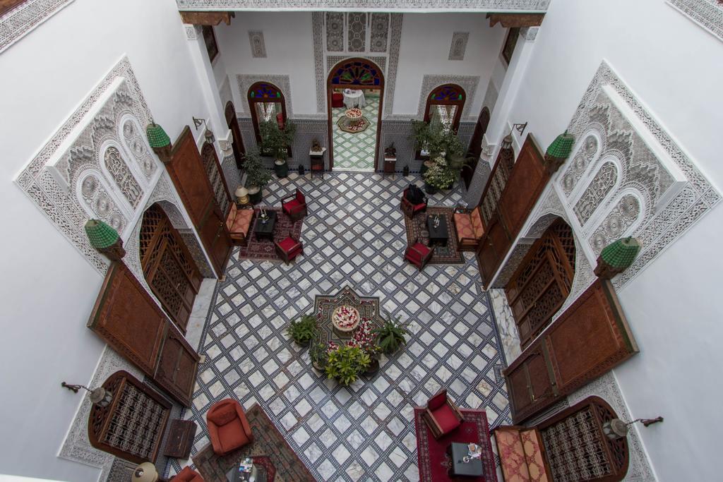 Riad - Dar Al Andalous Fès Exteriör bild