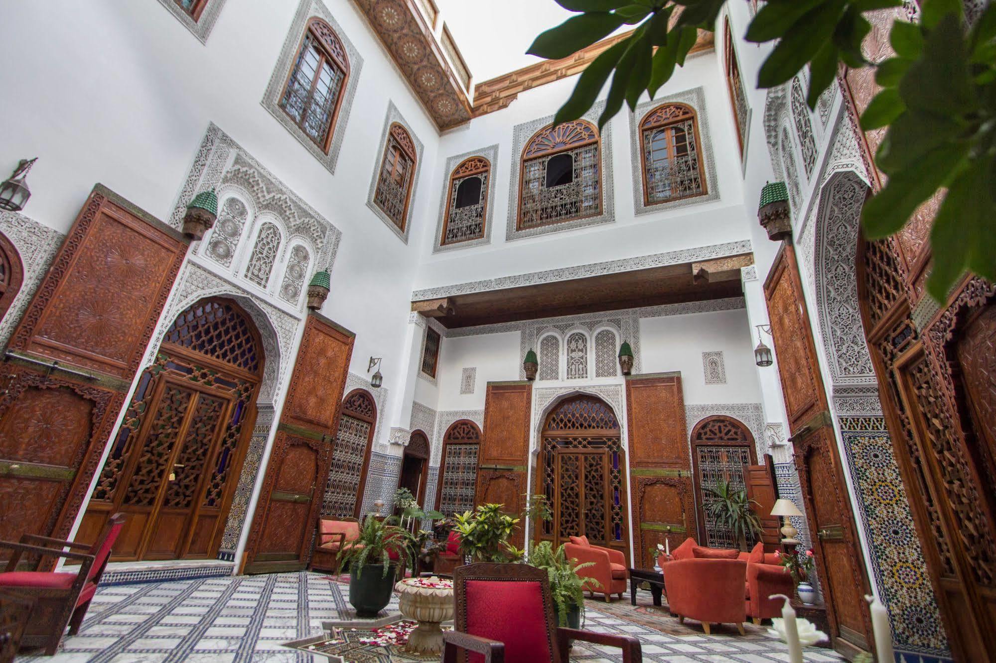 Riad - Dar Al Andalous Fès Exteriör bild